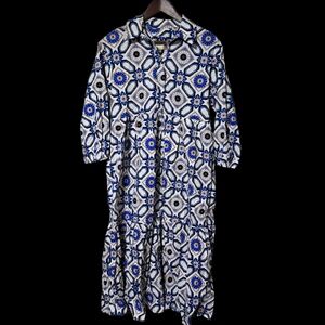 Anthropologie Bettina Button Down Dress